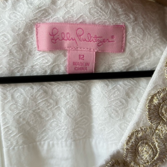 Lilly Pulitzer Resort Collection Adelson Shift Jacquard Dress Sz 12 $278 - Picture 6 of 6